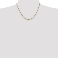 14k 2mm Byzantine Chain-BIZ050-18