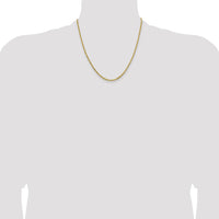 14k 2mm Byzantine Chain-BIZ050-20