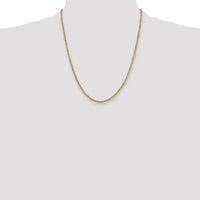 14k 2mm Byzantine Chain-BIZ050-22