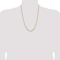 14k 2mm Byzantine Chain-BIZ050-24
