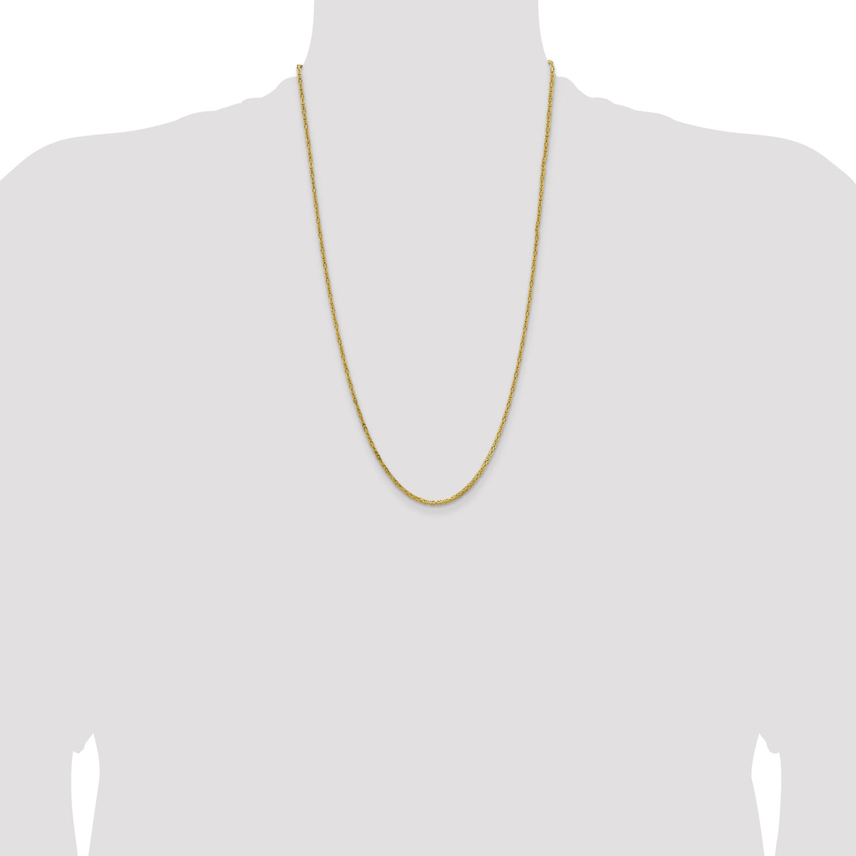 14k 2mm Byzantine Chain-BIZ050-26
