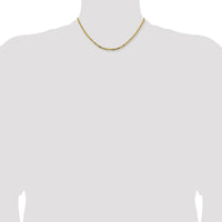 14k 2.5mm Byzantine Chain-BIZ070-16