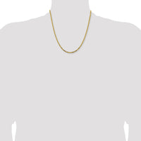 14k 2.5mm Byzantine Chain-BIZ070-20