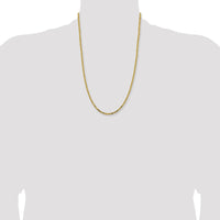14k 2.5mm Byzantine Chain-BIZ070-24