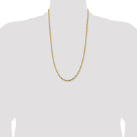 14k 2.5mm Byzantine Chain-BIZ070-26