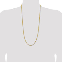14k 2.5mm Byzantine Chain-BIZ070-30