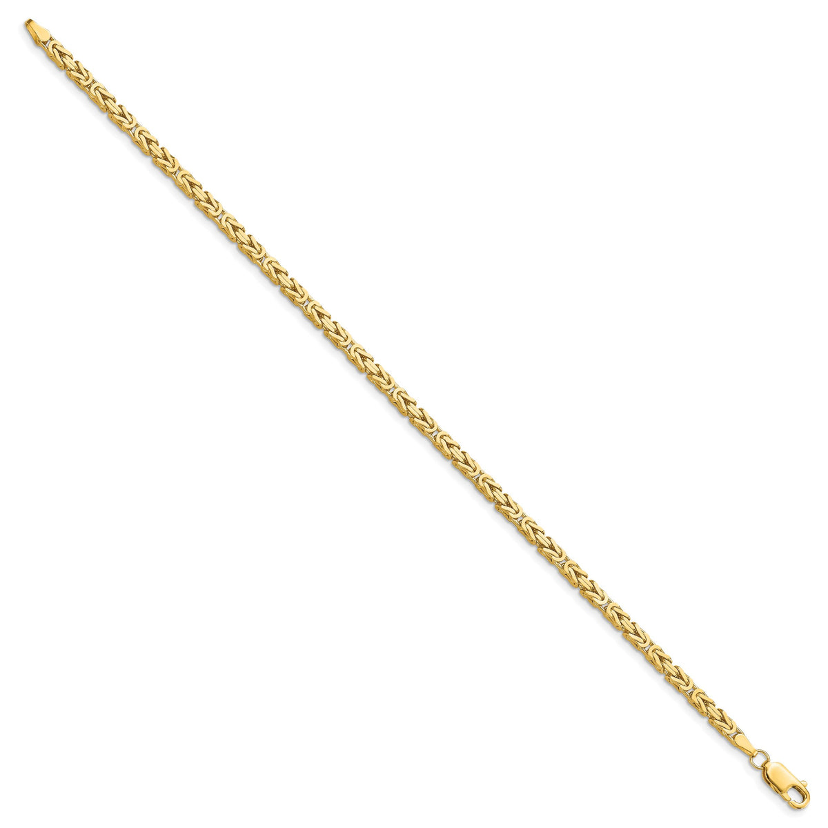 14k 2.5mm Byzantine Chain-BIZ070-7