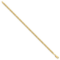 14k 2.5mm Byzantine Chain-BIZ070-8