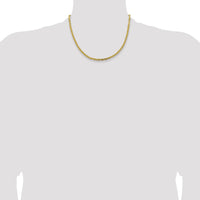 14k 3.25mm Byzantine Chain-BIZ090-18
