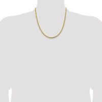14k 3.25mm Byzantine Chain-BIZ090-20