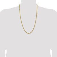 14k 3.25mm Byzantine Chain-BIZ090-26
