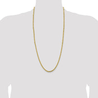14k 3.25mm Byzantine Chain-BIZ090-30