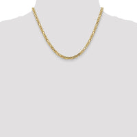 14k 4mm Byzantine Chain-BIZ110-18