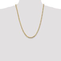 14k 4mm Byzantine Chain-BIZ110-24