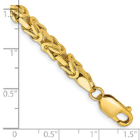 14k 4mm Byzantine Chain-BIZ110-8
