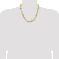 14k 6.5mm Byzantine Chain-BIZ180-20