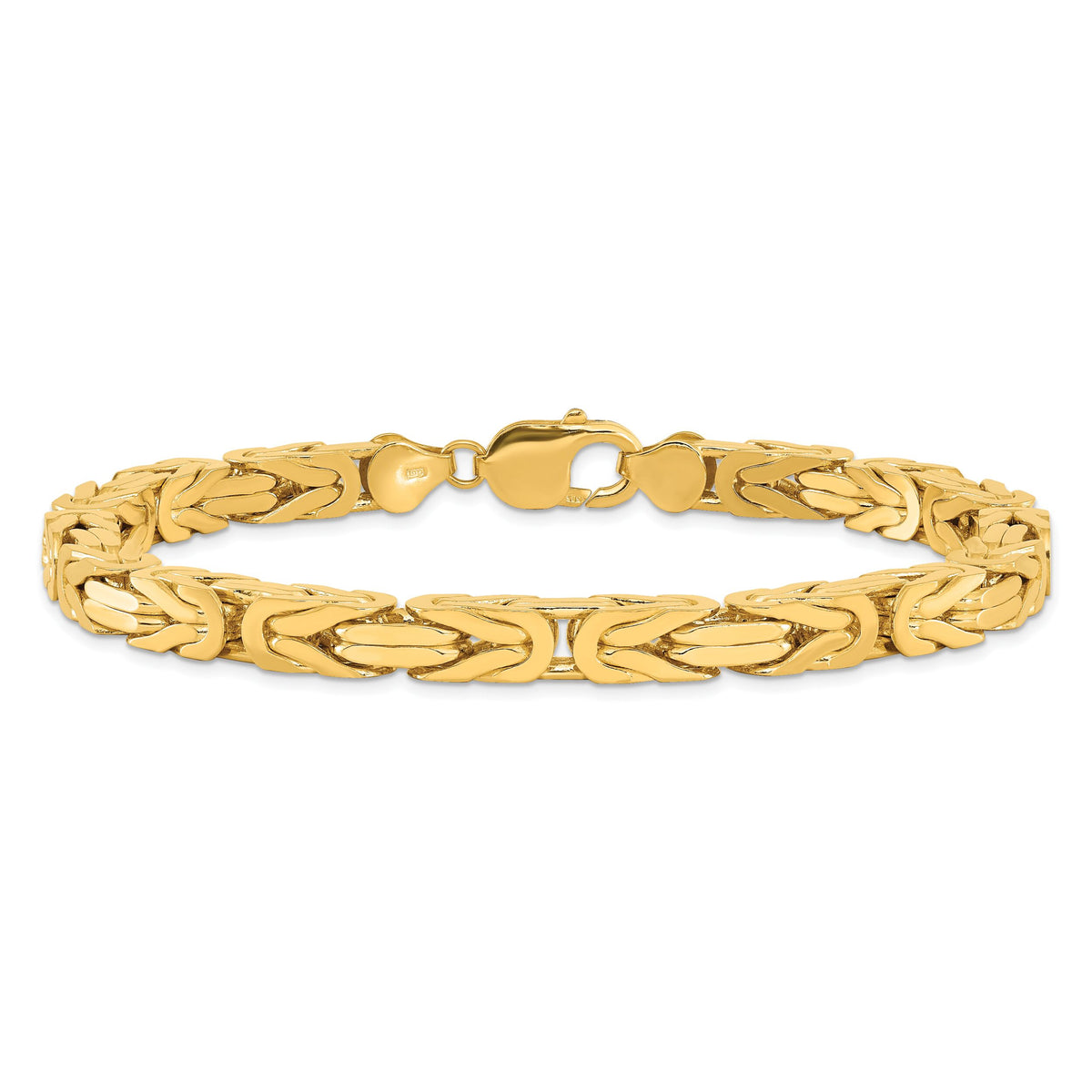 14k 6.5mm Byzantine Chain-BIZ180-8