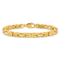 14k 6.5mm Byzantine Chain-BIZ180-9