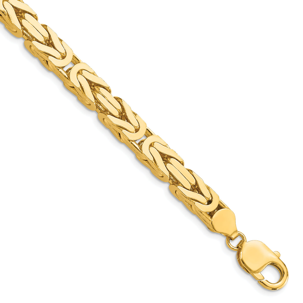 14k 6.5mm Byzantine Chain-BIZ180-9