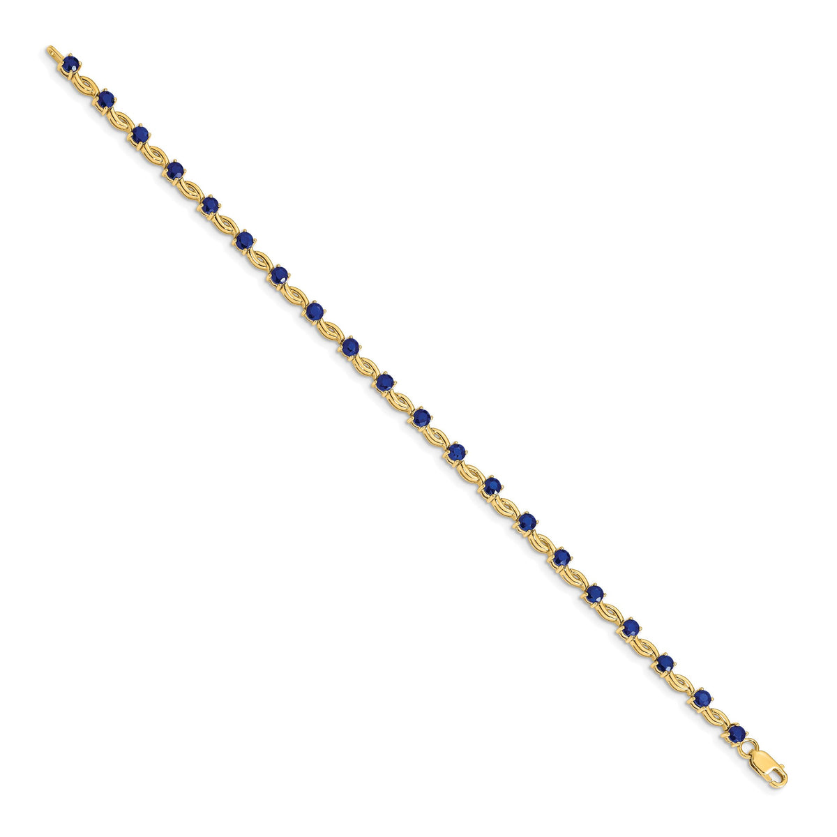 14k Sapphire Bracelet-BM4480-SA-Y
