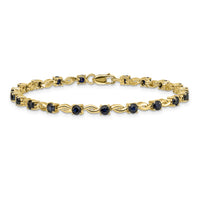 14k Sapphire Bracelet-BM4480-SA-Y