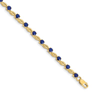 14k Sapphire Bracelet-BM4480-SA-Y