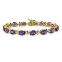 14k Amethyst Bracelet-BM4501-AM-Y