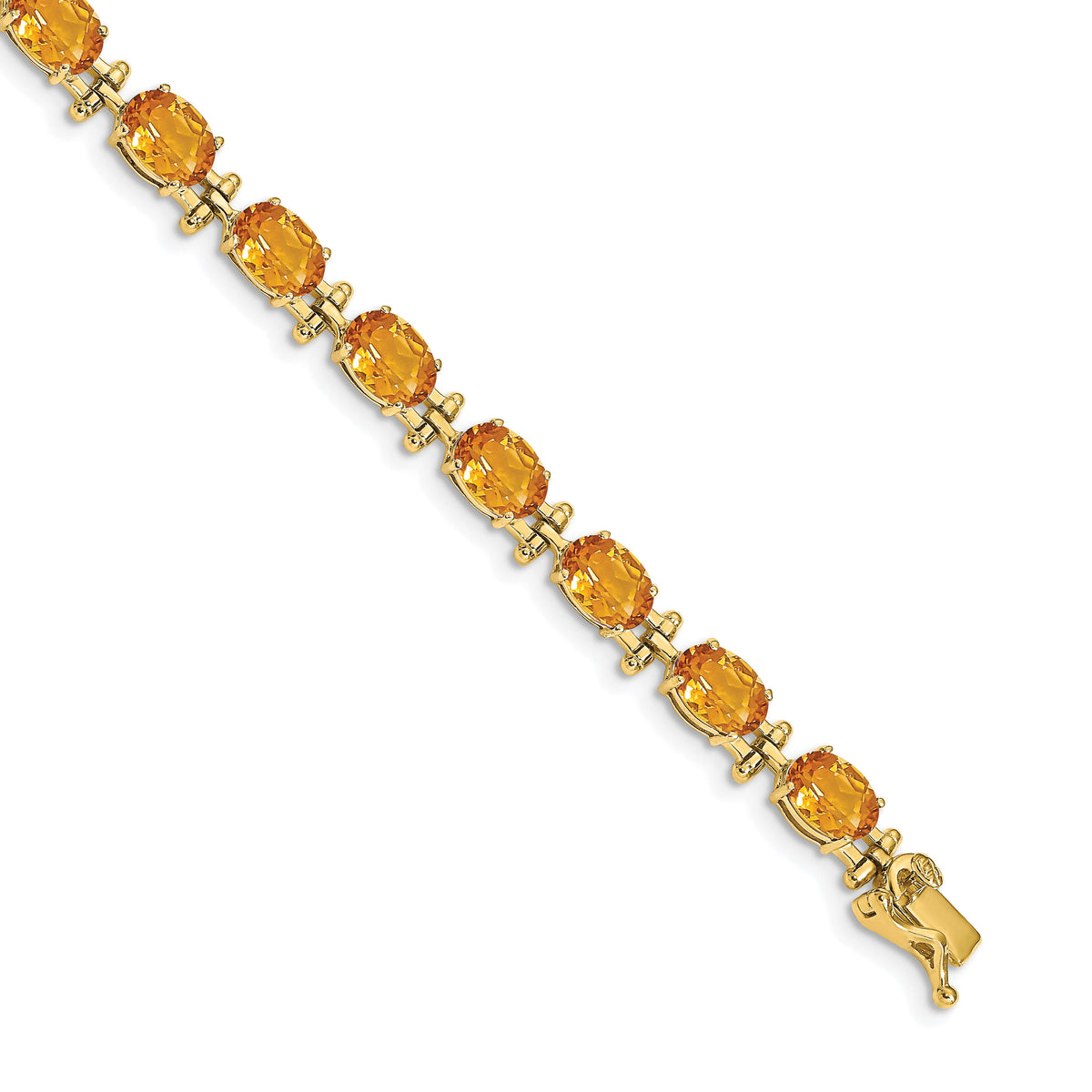 14k Citrine Bracelet-BM4501-CI-Y