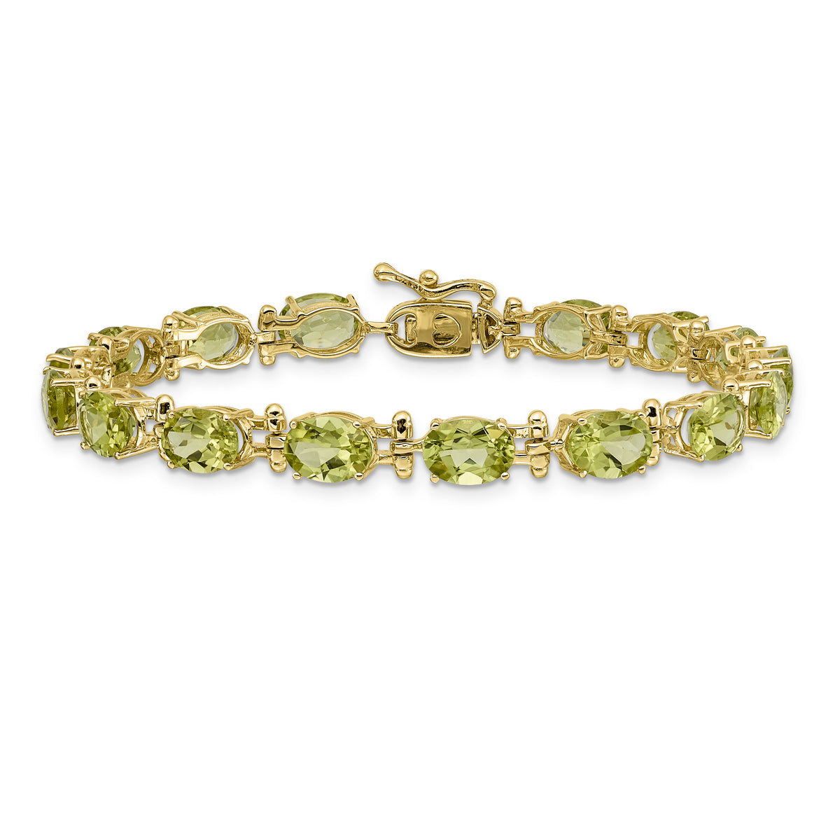 14k Peridot Bracelet-BM4501-PE-Y