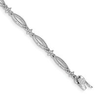 14k White Gold Diamond Bracelet-BM4598-005-WA