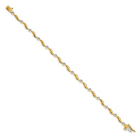 14k Diamond Bracelet-BM4603-015-YA