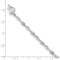 14k White Gold Diamond Bracelet-BM4606-013-WA