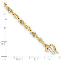 14k Diamond Bracelet-BM4606-013-YA