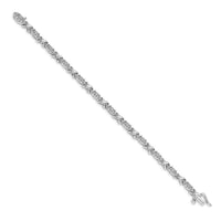 14k White Gold Diamond X Bracelet-BM4616-050-WA
