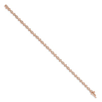 14k Rose Gold Diamond Bracelet-BM4622-075-RA