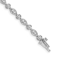 14k White Gold Diamond Bracelet-BM4622-075-WA
