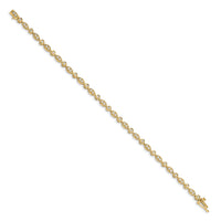 14k Yellow Gold Diamond Bracelet-BM4622-075-YA