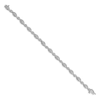 14k White Gold Diamond Bracelet-BM4624-100-WA