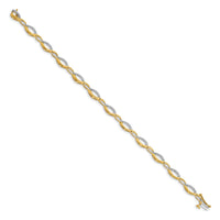 14k Diamond Bracelet-BM4635-025-YA