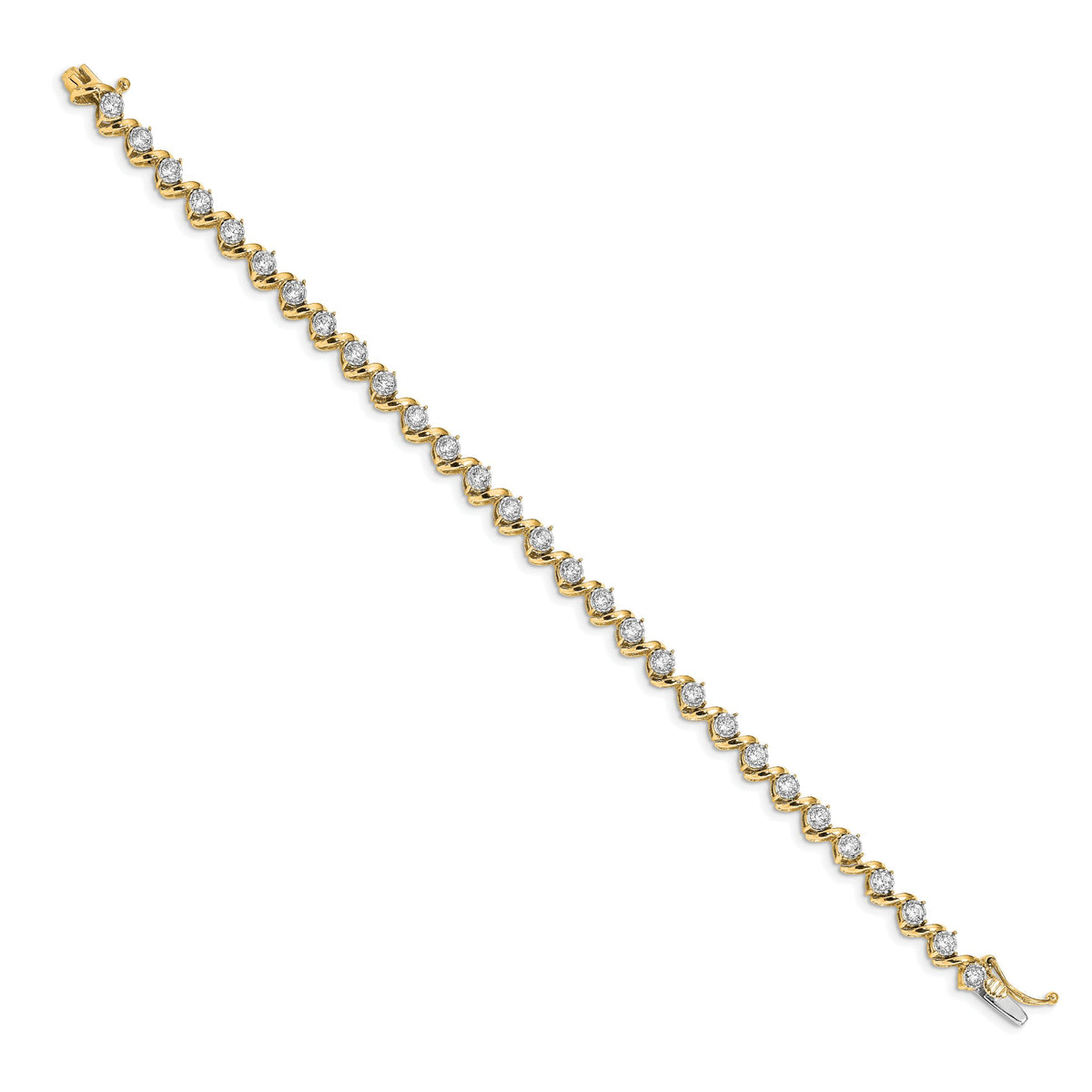 14k Diamond Bracelet-BM4641-200-YA