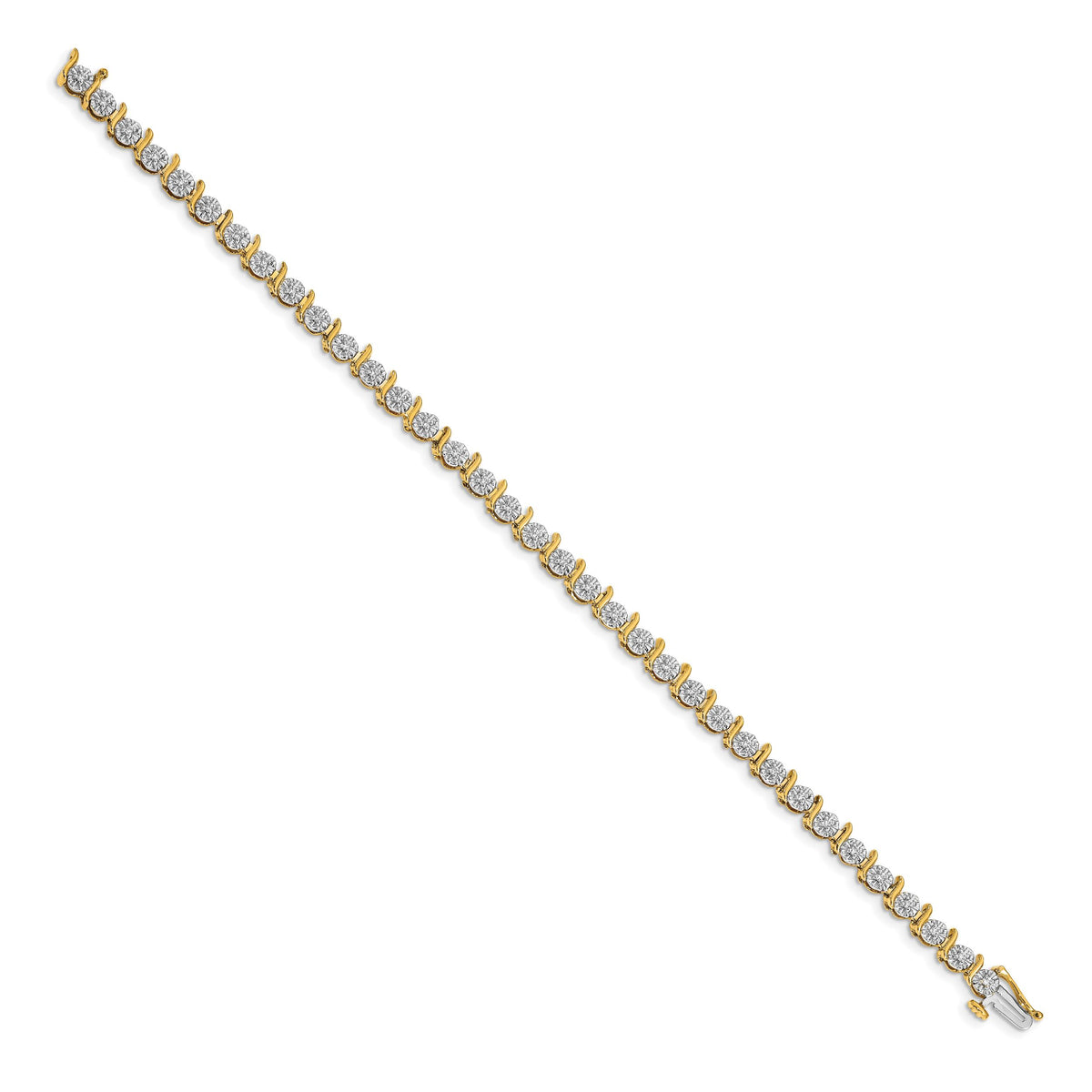 14k Diamond Bracelet-BM4642-038-YA