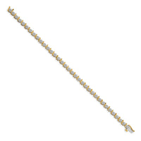14k Diamond Bracelet-BM4642-038-YA