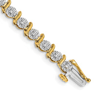14k Diamond Bracelet-BM4642-038-YA