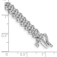 14k White Gold Diamond Fancy Bracelet-BM4645-100-WA