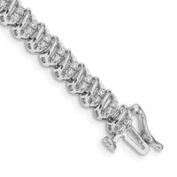 14k White Gold Diamond Fancy Bracelet-BM4645-100-WA