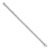14k White Gold Diamond Bracelet-BM4646-100-WA