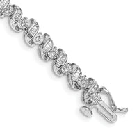 14k White Gold Diamond Bracelet-BM4646-100-WA