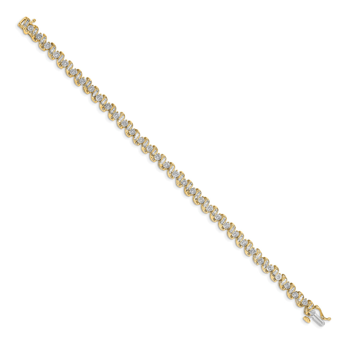 14k Diamond Bracelet-BM4646-100-YA
