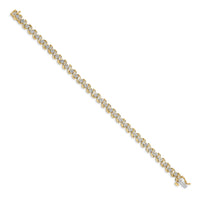 14k Diamond Bracelet-BM4646-100-YA