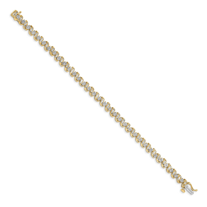 14k Diamond Bracelet-BM4646-100-YA